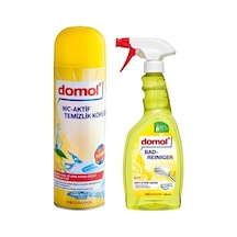 Tuvalet Temizleme Köpüğü 500 Ml + Banyo Temizleyici Kireç Çözücü Limon Kokulu 750 Ml Seti