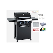 Grillstar Atlanta 300 Gazlı Mangal Örtüsü Branda
