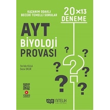 Nitelik Ayt Biyoloji Provası 20X13 Deneme
