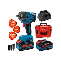 Catpower 1035 1/2" 20V 4AH 850NM Kömürsüz Çift Akülü Somun Sıkma Makinesi