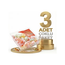 Abdurahman Tatlıcı Meyveli Çifte Kavrulmuş Lokum 3x150 Gr