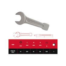 İzeltaş Çatal Çakma Anahtar 41Mm - 0700050041