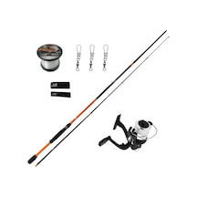 Avlivari Tam Takım Hobi Kıyı Lrf Olta Seti Simple 200 - Bauer Akira 220cm 4-18 Gr-9426