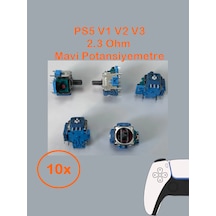 10 Adet Ps5 Analog Motoru Tüm Kollar İle Uyumlu Mavi 2.3k Ohm