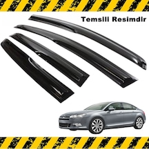 Citroen C5 Mügen Cam Rüzgarlığı Sedan 2008 - 2015 Arası 4 Lü N11.11693