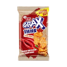 Crax Thins Mexican Chili Aromalı Çeşnili Kraker 70 G Diğer