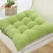 Turuncu Bellek Köpük Kaymaz Sandalye Minderi Tokalı Sabit Ribaund Pamuk Dolgu Yumuşak Rahat Koltuk Minderi