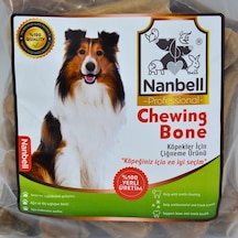 Nanbell 12cm Köpek Çiğneme Kemiği Natural 24 Lü