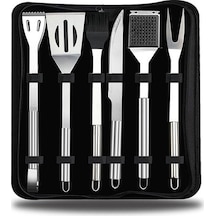 Sones 6 İn 1 Dış Mekan Sofra Seti Kamp Barbekü Sofra Piknik Alet Seti Çok Renkli