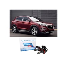 Hyundai Tucson Led Xenon Kısa Far Ampulü H7 Ultimate 9500 Lumens Yeni Seri Beyaz 2015-2018