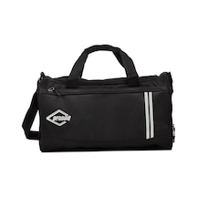 Strong Bag Unisex Ayakkabı Bölmeli Spor Ve Antrenman Çantası , Geniş Bavul Seyahat Çantası, Fitness El Çantası Yn02 Siyah