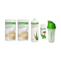 Vanilya Shake 2 Adet - Bitkisel Kontsantre Çay 50 Gr - Aloe Vera - Başlangıç Seti
