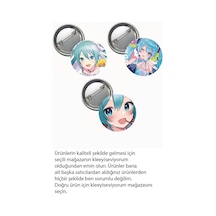 Ms Major Selection Hatsune Miku Anime Buton Rozet 3 Adet 37mm Diğer