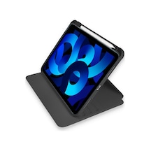 İpad 10.2 7.nesil Kılıf Starling 360 Kalemlikli Tablet Kılıf - Siyah Diğer