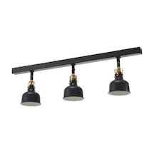 Ikea Ranarp Spot Lamba, Siyah, 74 Cm, 3 Spotlu