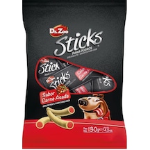 Dr.zoo Mini Sticks Izgara Etli Köpek Ödülü 130 G