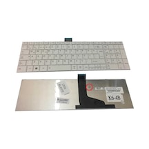 Toshiba Uyumlu C855-1Zu, C855-204, C855-20Q Notebook Klavye Beyaz. - 528601250