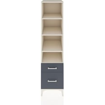 Kronos Dolap 4 Raflı 2 Çekmeceli 44x59x182 Aytaşı-antrasit Aytası