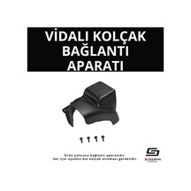 S-dizayn Renault Megane 3 Abs Vidalı Kol Dayama Kolçak Alt Adaptör 2012-2016 A+kalite