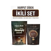 İkili Set 500 Gr Sütlü Toz Menengiç Kahvesi + 250 Gr Gold Kahve Toplam 750 Gr Diğer