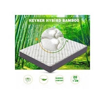 Uzunbebe 100X190 Ortopedik Yaylı Yatak Heyner Hybird Bamboo