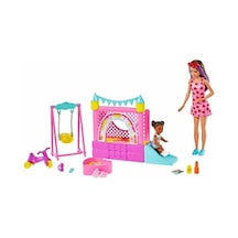 Barbie Bebek Bakıcısı Skipper Oyun Evi Seti - Standart