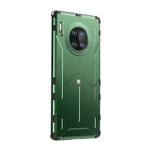 Haoen Boneruy Darbeye Dayanıklı Metal Cep Telefonu Kılıfı, Huawei Mate30 Cep Telefonu İçin Uygun Yeşil