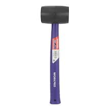 Workpro Wp241041 57mm 450gr Pvc Pp Saplı Siyah Kauçuk Tokmak