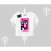 Tarzsokak Babby Tee Tshirt Heroic Anime Girl Japon Stil Grafik Baskılı Beyaz