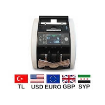 Bill Counter Ae-2001 Karışık Para Sayma Makinesi Usd, Euro, Tl, Gbp, Syp
