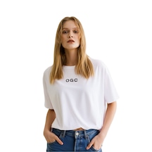 Ogc Oversize Unisex T-shirt Beyaz
