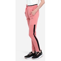 Slazenger OXFORD I Kadın Cepli Dar Paça Gül Eşofman Altı