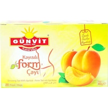 Kayısılı Form Çayı 20 Süzen Poşet