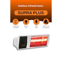 Supra Plus 2000 Watt Gss20p Kumandalı Elektrikli Isıtıcı