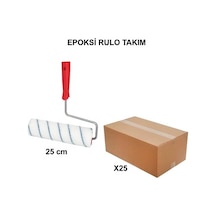 Epoksi Rulo Takım 25 Cm Boyutunda 25 Adet Ürün