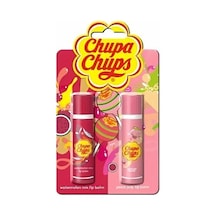Chupa Chups Lip Balm 2li Dudak Bakım Kremi 4gr - Karpuz Ve Şeftali
