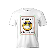 Yılın En Karizması Beyaz Erkek Tshirt