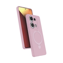 Redmi Note 13 Pro 4g Regal Magsafe Standlı Kapak - Açık Pembe