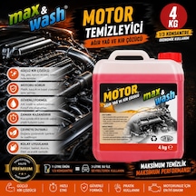 4 Kg Motor Temizleyici 1/3 Konsantre Ağır Yağ Ve Kir Çözücü Profesyonel Oto Kuaför Ürünü
