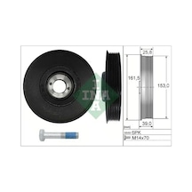 Peugeot Partner Krank Kasnagi 2.0 Hdi 2003-2008 Ina 544003920