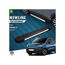 S-dizayn Fiat Doblo 3 Newline Aluminyum Yan Basamak 203 Cm 2023 Ü