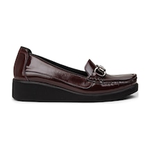 Deery Kadın Hakiki Deri Bordo Tokalı Günlük Ayakkabı - Dl750zbrdc01 Bordo