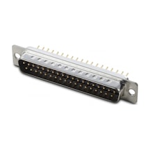 D-sub, 37 Pin, Erkek, Düz Pcb İçin, Gövde Kalaylı-35097