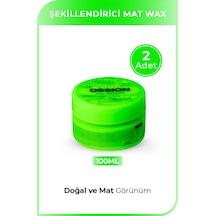 Morfose Ossion Matte Styling Wax 2 x 100 ML