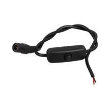 Pm-26710 Anahtarlı 5.5 2.5 Mm Uç Dc Kablo 30 Cm