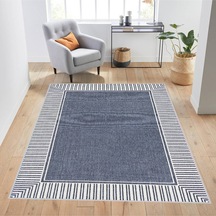 Rovigo Home Dijital Baskı Yıkanabilir Kaymaz Taban Salon Halısı  RVG1718 Çok Renkli