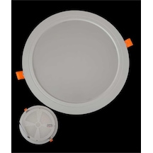 Atlantis 24w Sıva Altı Panel Led Beyaz 18w Uyumlu İç Çap 20cm Dış Çap 23cm Soğutuculu 1920 Lümen