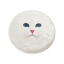 Blue Eyes Djt Çap 100 Cm Beyaz