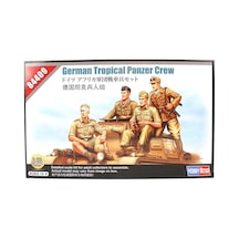 1/35 Alman Afrika Tank Mürettebatı Askeri Figür Maketi, Hobbyboss 84409