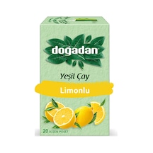 Doğadan Yeşil Çay Limonlu 20'li 34 G - 8 Adet Tarı